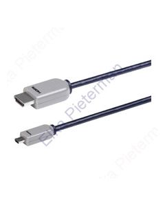 Kabel HDMI naar HDMI Micro lengte 2 meter 8788