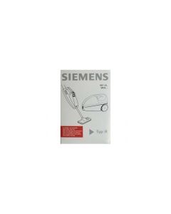 Stofzuigerzak papier Type N R steelstofzuiger origineel Bosch Siemens 13958