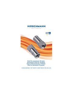 F connector origineel Hirschmann  2250